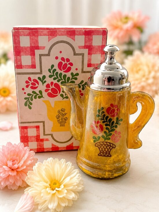 Avon Other - Vintage Avon Koffee Klatch Lemon Bath Foam Teapot Box